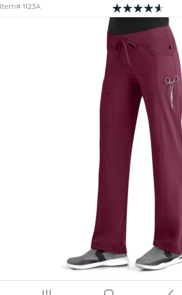 Cheroke infinity drawstring scrub pants